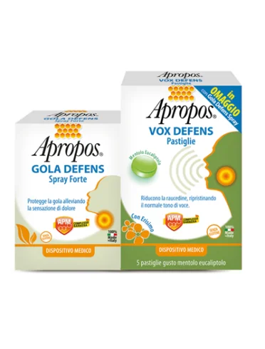 Apropos gola defens spray forte + vox defens pastiglie