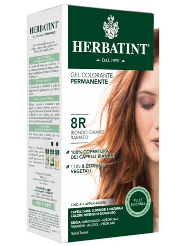 Herbatint 8r biondo chiaro ramato 150 ml