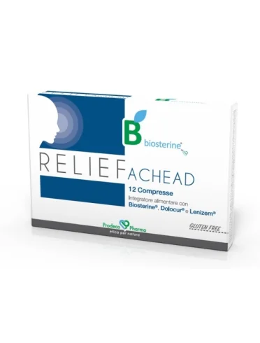 Biosterine relief achead - integratore per alleviare gli stati di tensione localizzati - 12 compresse Biosterine relief achead - integratore per alleviare gli stati di tensione localizzati - 12 compresse