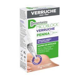 DERMOVITAMINA MICOBLOCK PENNA TRATTAMENTO VERRUCHE COMUNI DIMANI E PIEDI GEL A BASE DI TCA ACTIVE TM 1,5 ML