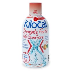 Kilocal Drenante Forte - Integartore Drenante Gusto Tropical - 500 ml