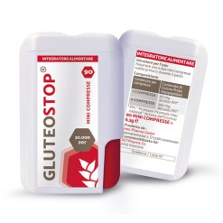 Gluteostop Integratore per Intolleranza al Glutine 90 Mini Compresse