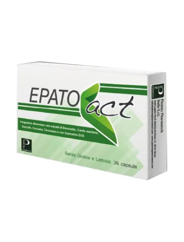 Epatoact integratore benessere fegato 36 capsule Epatoact integratore benessere fegato 36 capsule