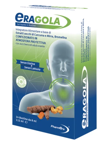 Eragola integratore benessere gola 14 bustine Eragola integratore benessere gola 14 bustine
