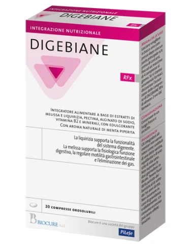 Digebiane rfx - integratore digestivo - 20 compresse Digebiane rfx - integratore digestivo - 20 compresse
