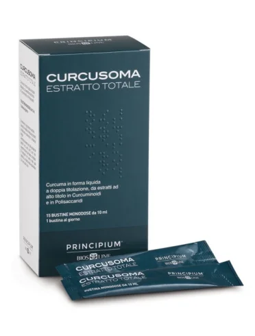 Principium curcusoma estratto totale - integratore di magnesio e curcuma - 30 bustine Principium curcusoma estratto totale - integratore di magnesio e curcuma - 30 bustine