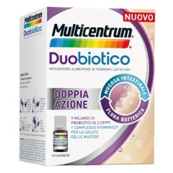 Multicentrum Duobiotico - Integratore di Fermenti Lattici - 16 Flaconcini