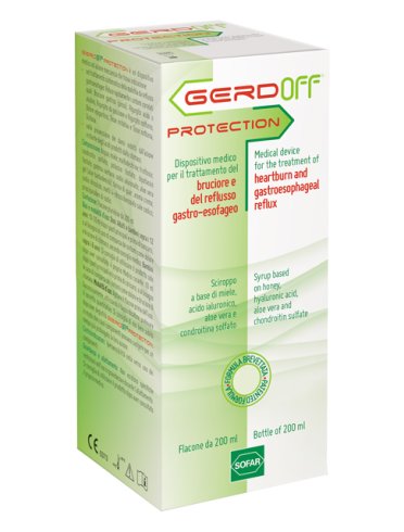 Gerdoff protection - trattamento di reflusso e acidità - 200 ml