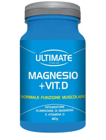 Ultimate magnesio+vit d 180g