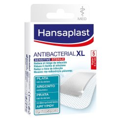 HANSAPLAST SENSITIVE EXTRA LARGE SILVER 5 PEZZI