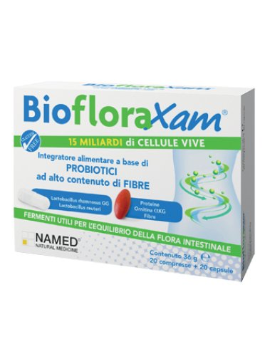 Biofloraxam 20 compresse + 20 capsule