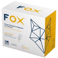 Fox - Integratore di Magnesio e Potassio con Fermenti Lattici - 20 Bustine Duocam