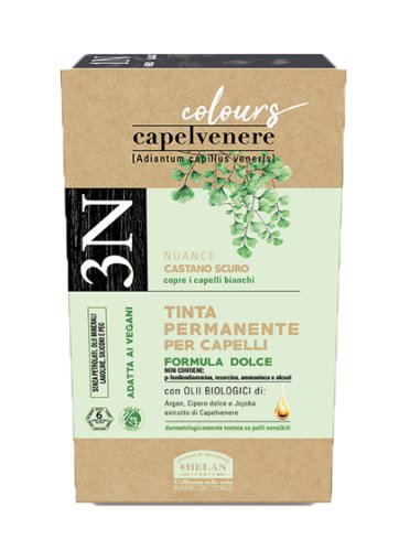 Capelvenere colours tinta capelli 3n castano scuro