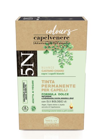 Capelvenere colours tinta capelli 5n castano chiaro