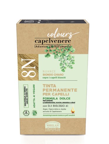 Capelvenere colours tinta capelli 8n biondo chiaro