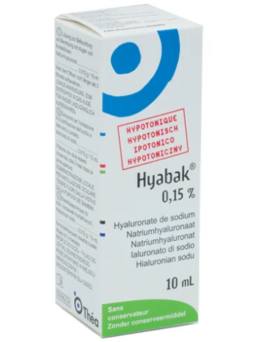 Hyabak 0,15% soluzione oftalmica 10 ml Hyabak 0,15% soluzione oftalmica 10 ml