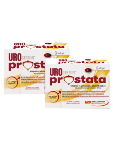 Urogermin prostata benessere sistema urinario 30 + 15 softgel