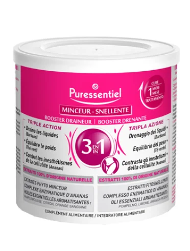 Puressentiel booster drenante snellente integratore 240 g Puressentiel booster drenante snellente integratore 240 g