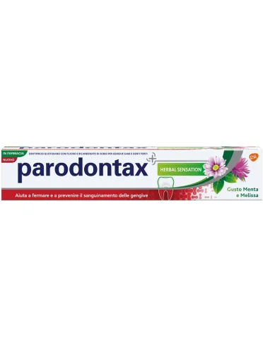 Parodontax herbal sensation - dentifricio protezione gengive - 75 ml Parodontax herbal sensation - dentifricio protezione gengive - 75 ml