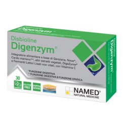 Named Disbioline Digenzym - Integratore Digestivo - 30 Compresse
