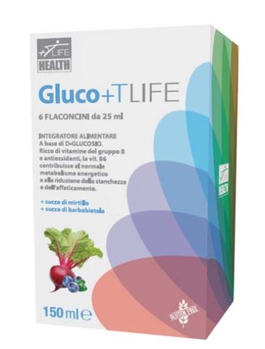 Gluco+tlife 6 flaconcini x 25 ml