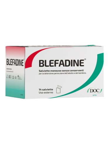 Blefadine - salviette per detersione perioculare - 14 pezzi