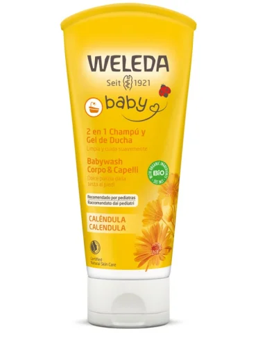Weleda - detergente corpo e capelli alla calendula - 200 ml Weleda - detergente corpo e capelli alla calendula - 200 ml