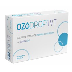 Ozodrop IVT- Collirio Protettivo e Lubrificante a Base di Olio Ozonizzato - 15 Flaconcini