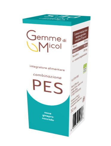 Gemme di micol combinazione pes noce ginepro nocciolo 30 ml