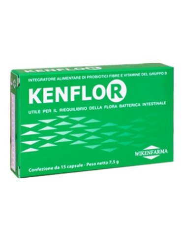 Kenflor integratore di probiotici 15 capsule