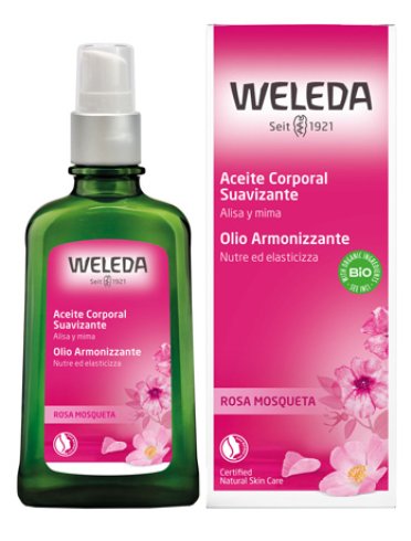 Weleda - olio armonizzante corpo con olio di rosa mosqueta - 100 ml