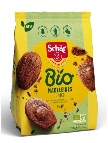 Schar bio madeleines choco 150 g