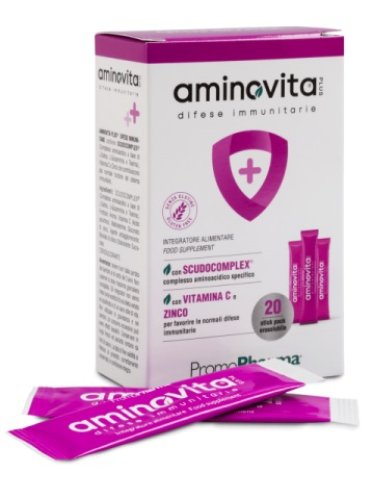 Aminovita plus difese immunitarie 20 stick 2,5 g