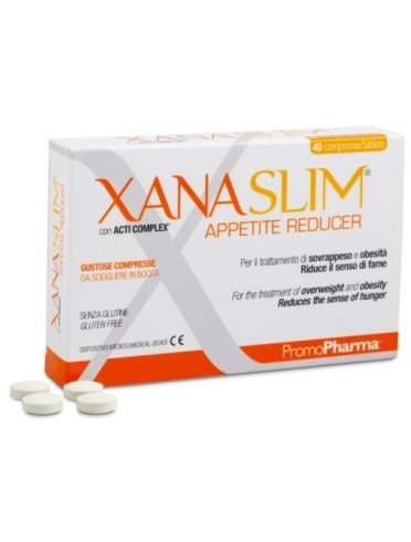 Xanaslim appetite reducer 40 pastiglie orosolubili