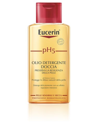 Eucerin - olio detergente doccia corpo per pelle sensibile - 200 ml