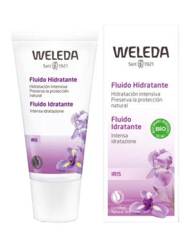 Weleda - crema fluida viso idratante iris - 30 ml
