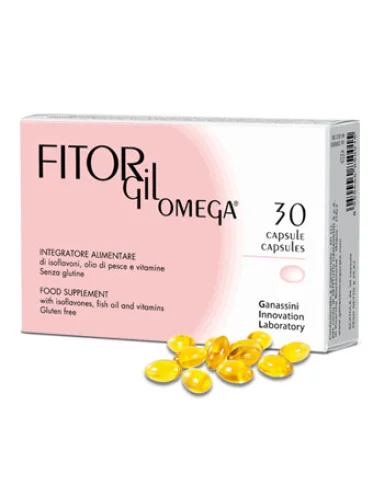 Fitorgil omega integratore per la menopausa 30 capsule Fitorgil omega integratore per la menopausa 30 capsule