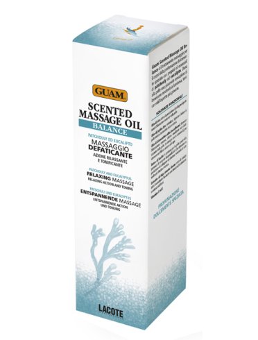 Scented massage oil balance