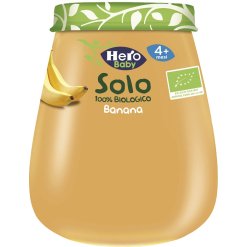 Hero Solo - Omogeneizzato Biologico 100% Gusto Banana - 120 g