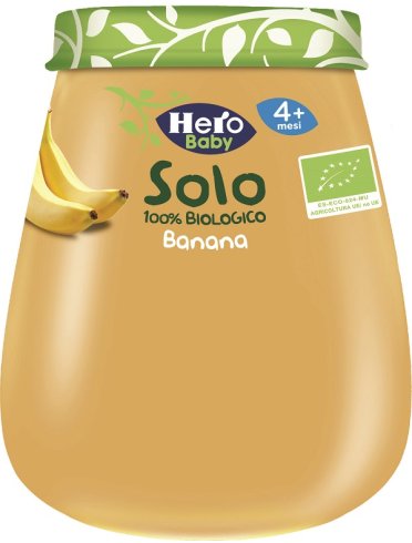 Hero solo - omogeneizzato biologico 100% gusto banana - 120 g