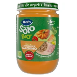 Hero Solo Omogeneizzato Biologico Zucca Lenticchie e Tacchino 190 g
