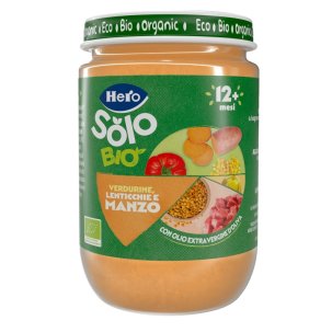 Hero Solo Omogeneizzato Biologico Verdurine con Manzo 190 g