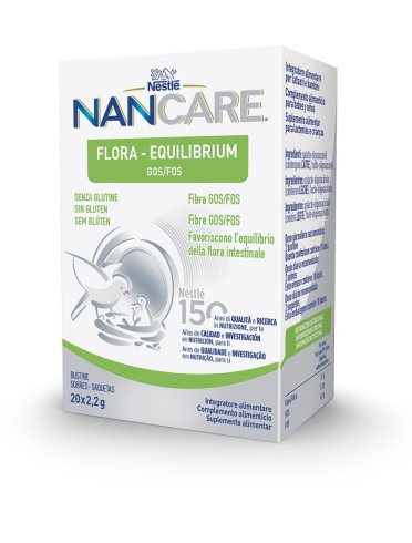 Nestle' nancare flora equilibrium 20 bustine