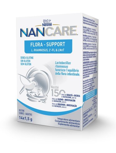 Nestle' nancare flora support 14 bustine