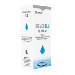 Silver Blu G Spray Orale per Proliferazione Batterica e Fungina 50 ml
