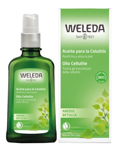 Weleda - olio corpo alla betulla per ridurre gli inestetismi della cellulite - 100 ml