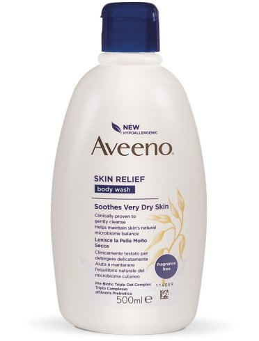 Aveeno skin relief detergente corpo 500 ml