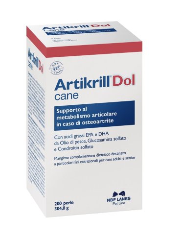 Artikrill dol cane integratore articolare 200 perle