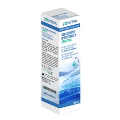 Zentiva Soluzione Ipertonica - Spray Nasale con Acido Ialuronico Decongestionante - 100 ml