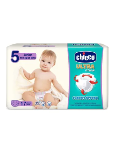 Chicco pannolino ultra chiccho junior 17 x 10 Chicco pannolino ultra chiccho junior 17 x 10